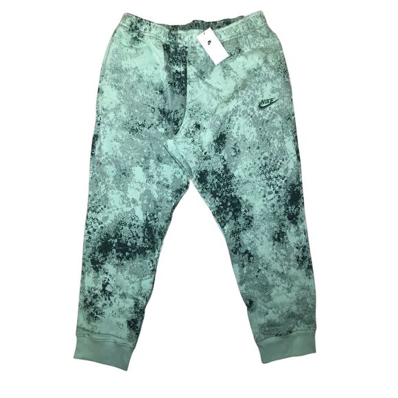 Nike Men’s Sportswear Club Fleece Sweatpants Green Size 2XL